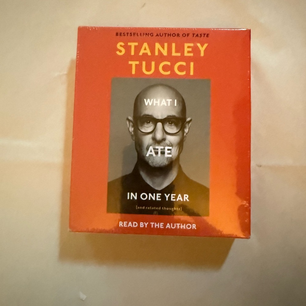 NIB Best Seller Stanley Tucci 7 CD Set Unabridged "What I Ate In One Year" 8 Hrs - Picture 3 of 4